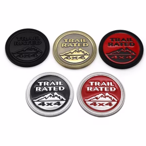 Jeep Trail Rated Badge (1pc)