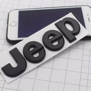 Jeep Logo MetalBlack