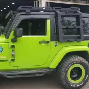 JK 2Dr Aluminum Roof Rack with Ladder