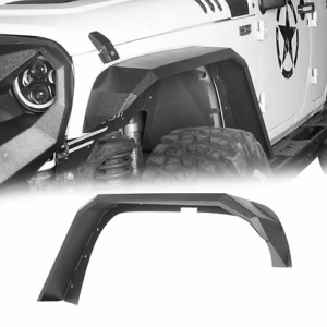 Longhorn JK Fender Kit - Steel Black