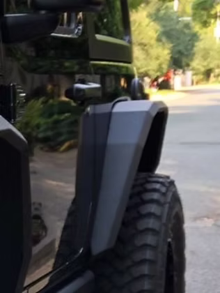 Longhorn JL Aluminium Rear Fender Flares