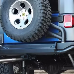 JK AEV Rear Bumper w/ Spare Tire Bracket