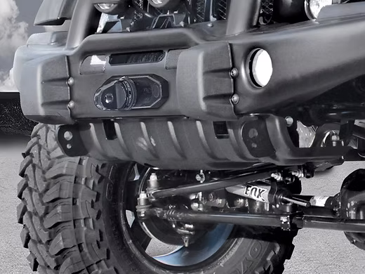 JK AEV Front Bumper Skid Plate