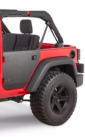 JK Aluminum Half Door (Rear)