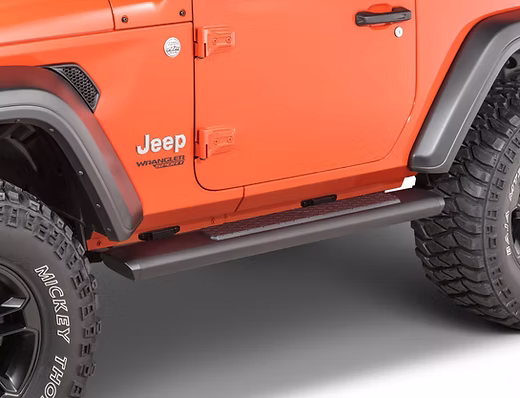 JK Aluminium Tubular Side Steps for 2Dr