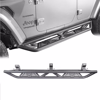 JK Low Step 4-door Triple Tube Rock Armor Side Step