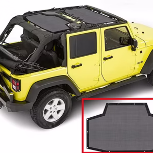 JK 4Dr Roof Top Sunshade Net (Rear)