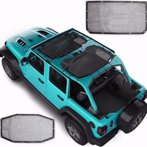 JL 4Dr Roof Top Sunshade Net (Front & Rear)