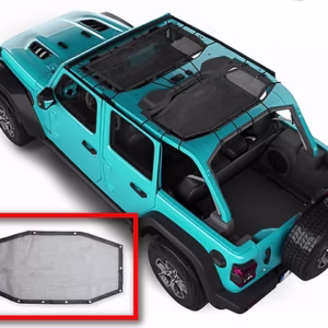 JL 4Dr Roof Top Sunshade Net (Rear)