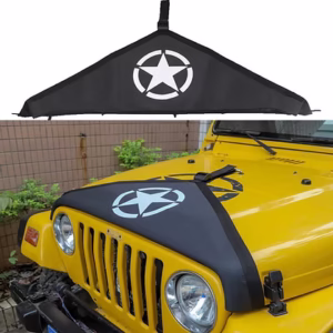 TJ Front Hood Cover Front End Bra Protector - Star