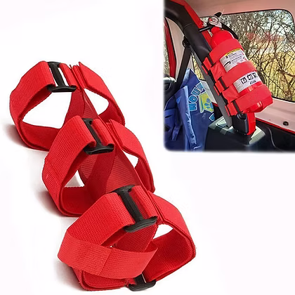 Roll bar extinguisher holder (Red)