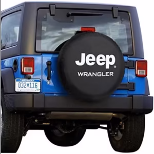 17" PVC Spare Tire Cover Jeep Logo