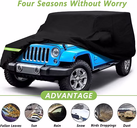Jeep Wrangler 2Dr All Weather Cover