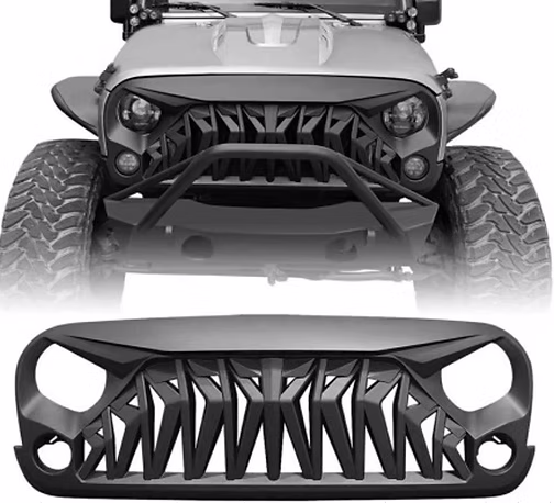 Mustang Grill Matte Black