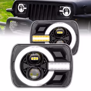 Bronco Style 90W 5X7" LED Headlight