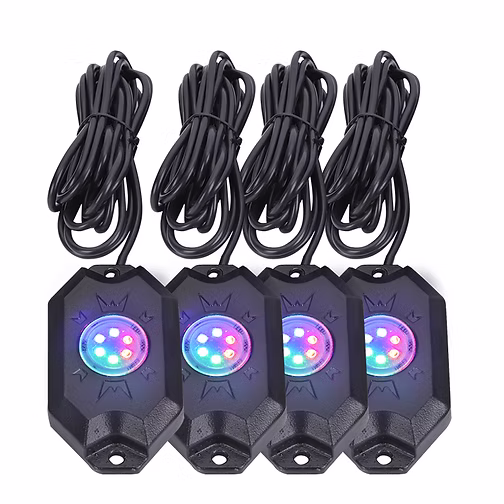 4pc High Bright Rock Lights