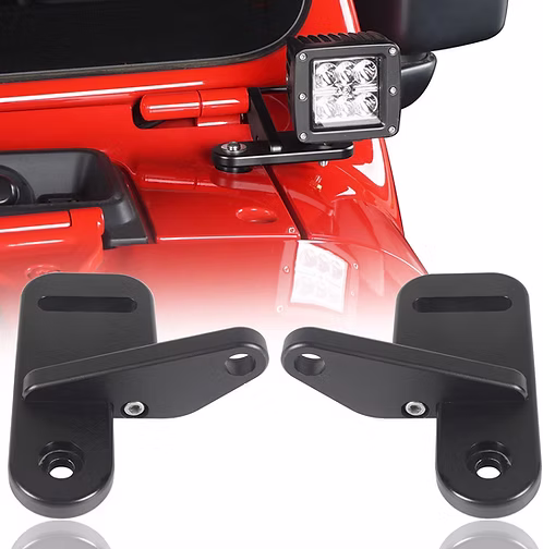 JL/JT Cowl Light Mounting Brackets
