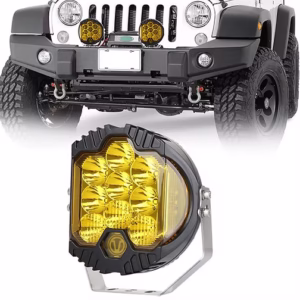 7" Amber Off-Road 90W Cree LED Work Light with DRL
