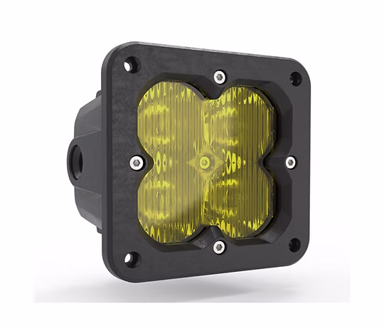 3“ 20W OSRAM FLUSH MOUNT FOG LIGHT AMBER COLOR