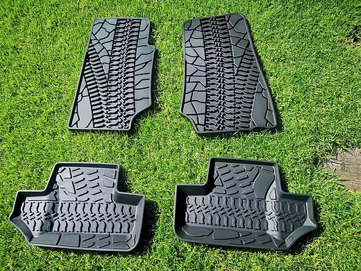 JK 2-Door Floor Mats for 2007-2013