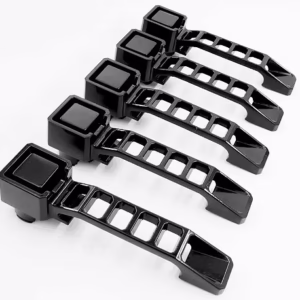 4Dr Door Handles Aluminum 5pcs