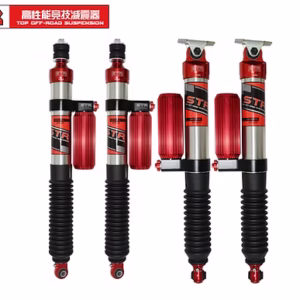 JK Front & Rear Fast Adjust Piggyback Shock Kit for 3.5" Lift