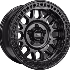 KMC® -KM234 GRENADE DESERT Satin Black Beadlock 17X8.5 (Set of 5pcs)