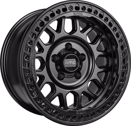 KMC® -KM234 GRENADE DESERT Satin Black Beadlock 17X8.5 (Set of 5pcs)